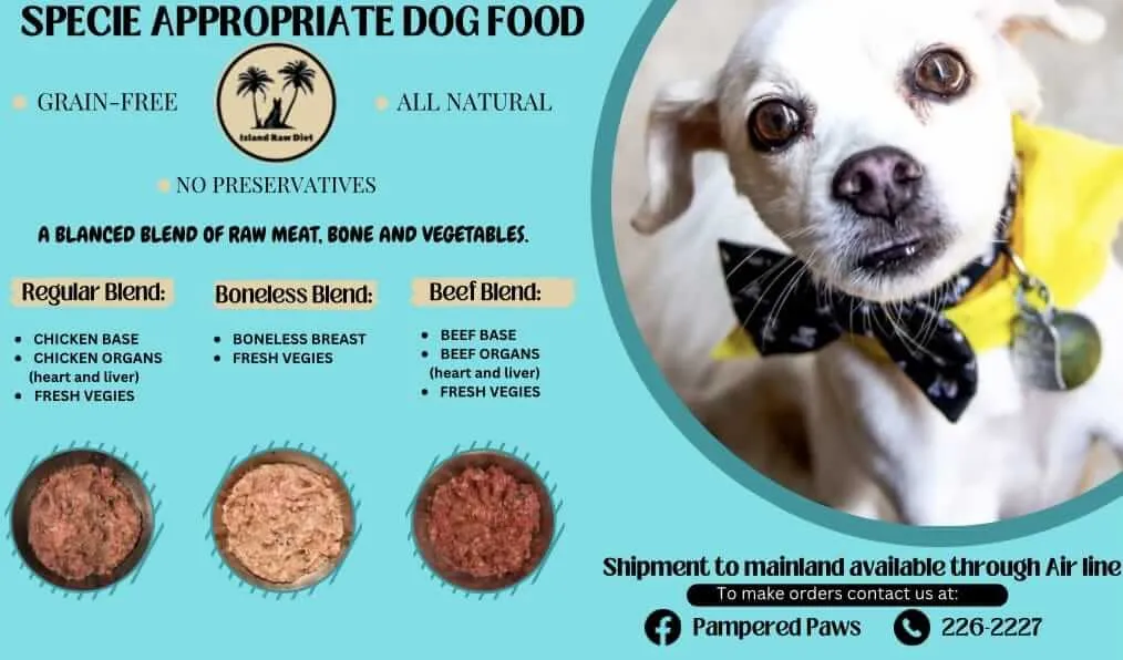 Island Raw Diet - Pampered Paws